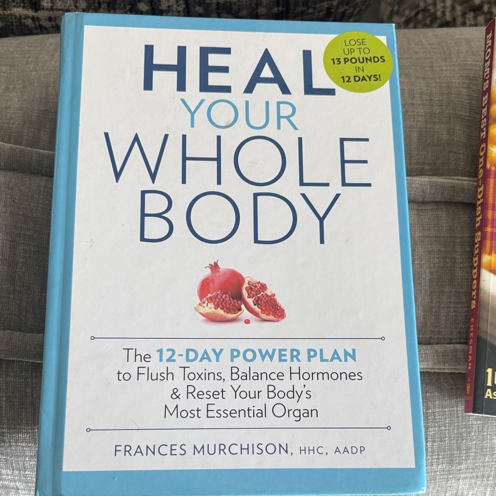 Blue Hardcover Wellness Guide